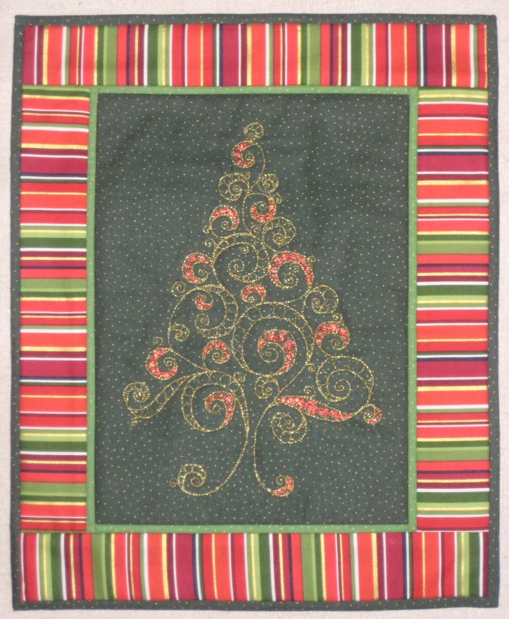 Christmas tree hanging