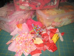 choosing fabrics slippers