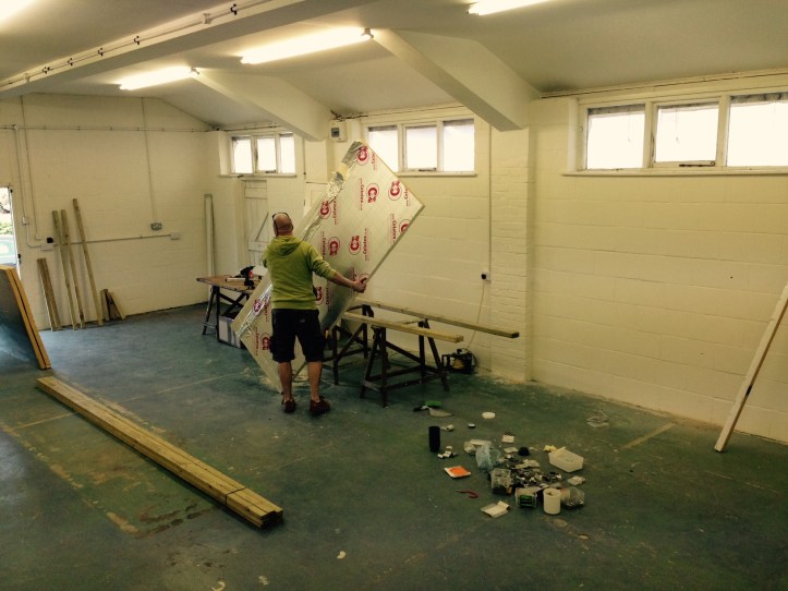 And the work has started