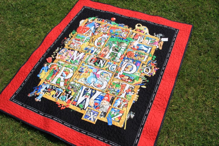 alphabet numbers panel