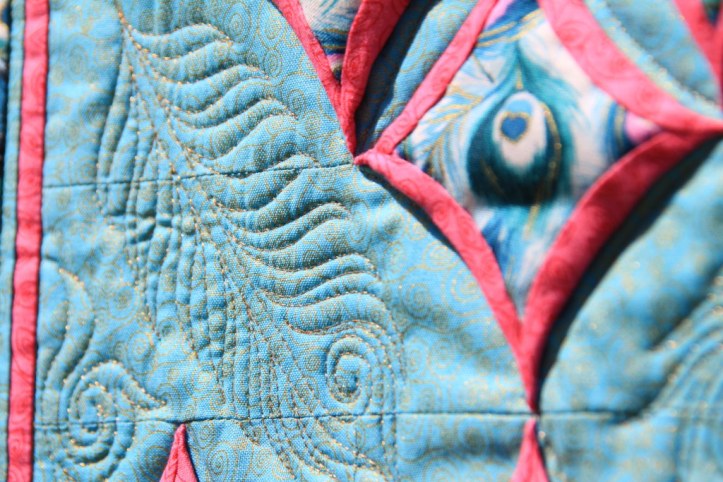 Cathedral window patchwork by Vendulka Battais