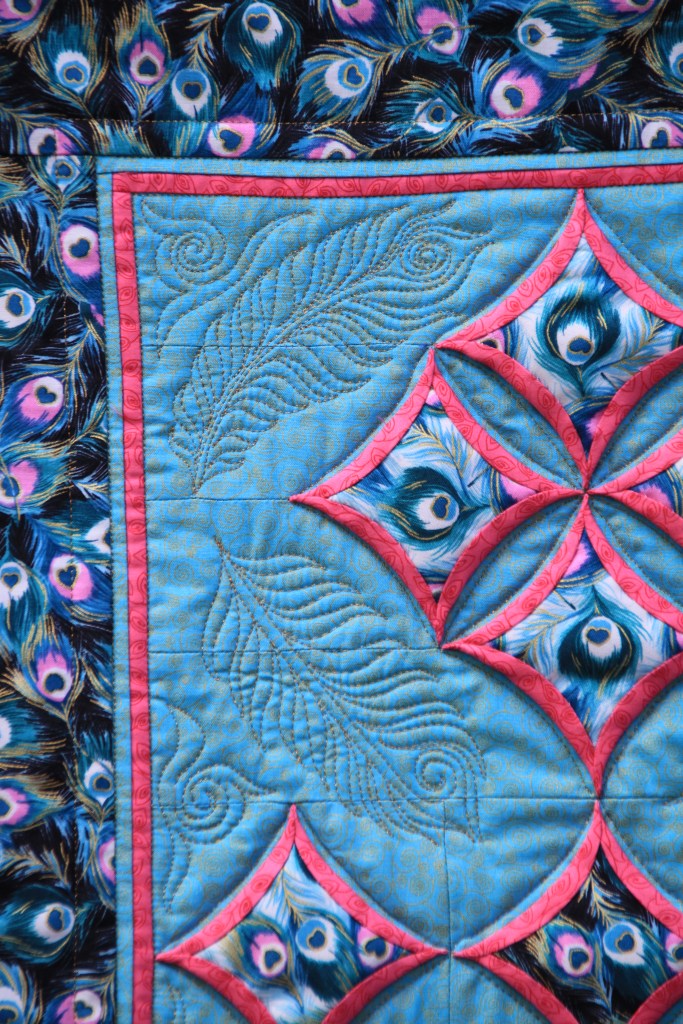 Cathedral window patchwork by Vendulka Battais