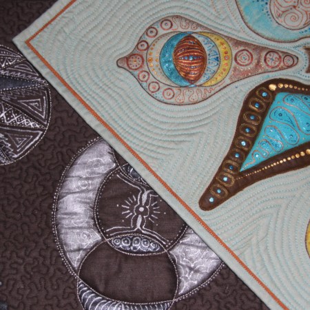 Creative quilting and painting