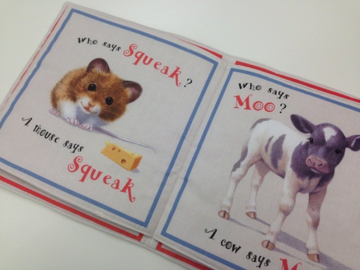 fabric book tutorial