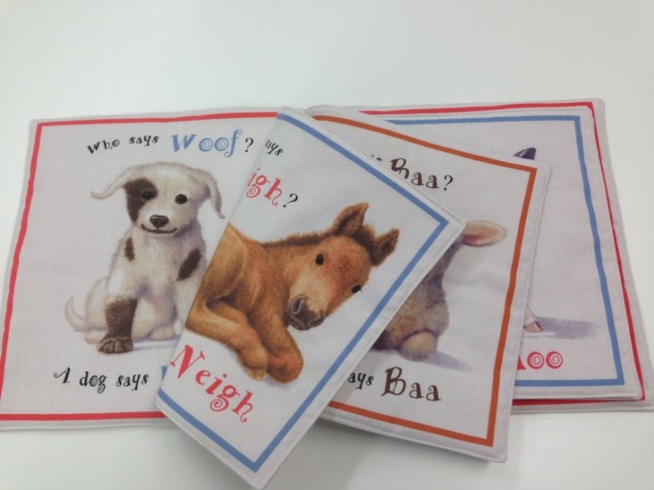 fabric book tutorial