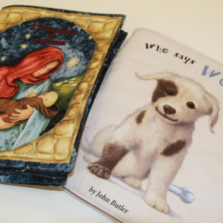 fabric book tutorial