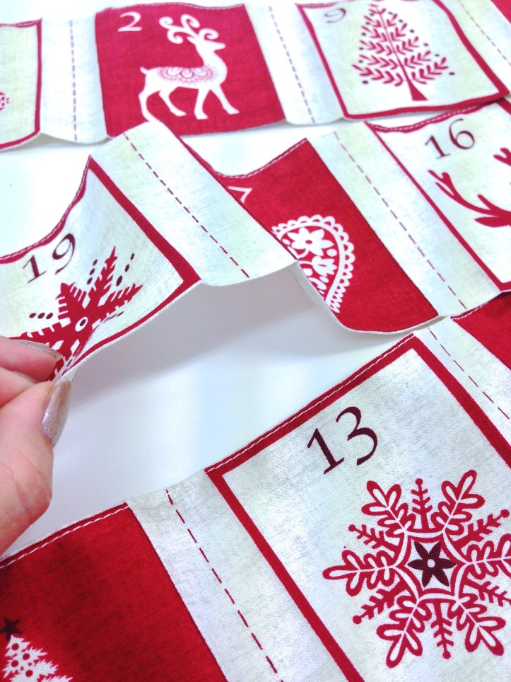 Advent calendar panel DIY