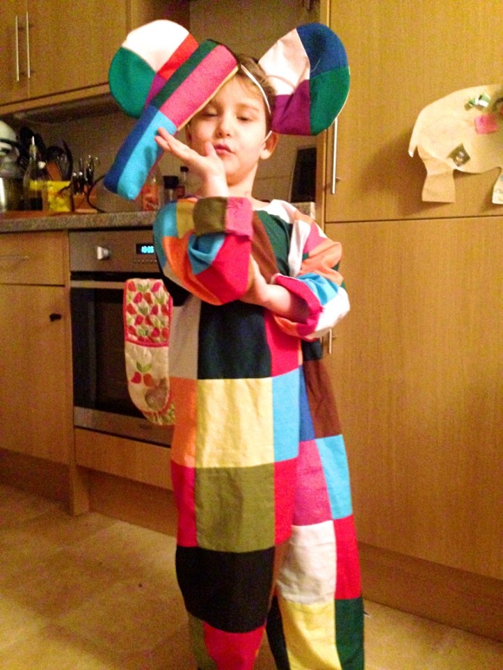 Elmer the patchwork elephant